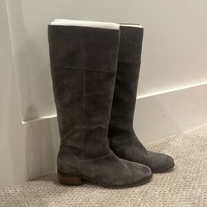 Sole Society Carlie Knee High Suede Boots